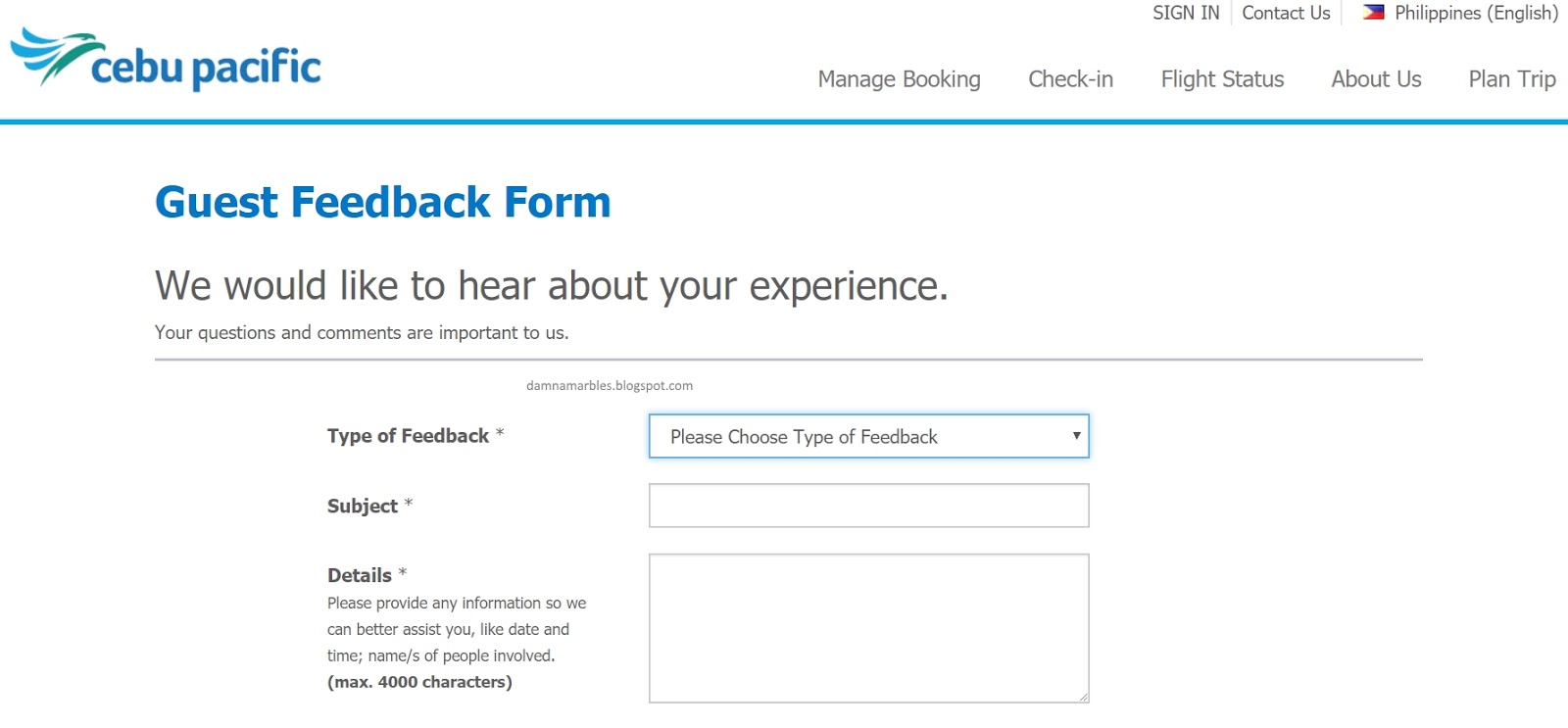 How to Request for Refund of Terminal Fee from Cebu Pacific