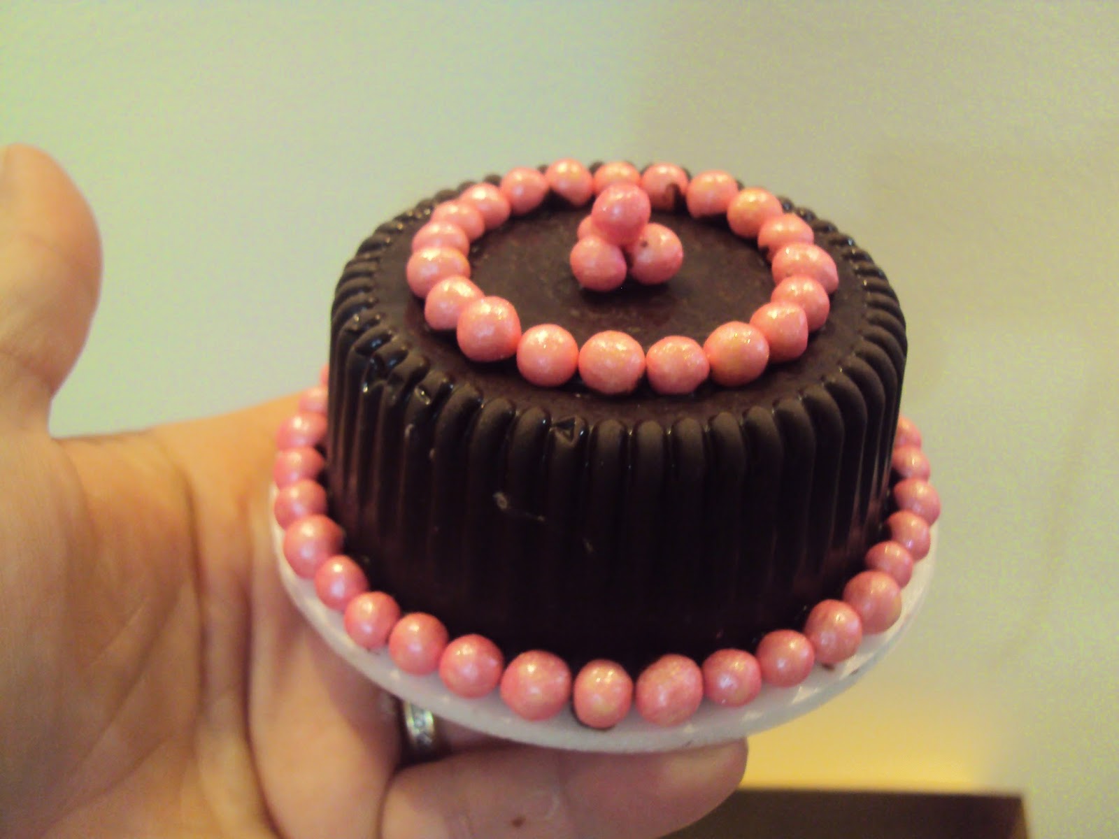 Artesanato Doce: Mini bolos bombons