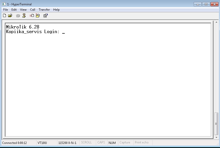 MikrotikUkraine Serialпорт Mikrotik (Console, Special Login).
