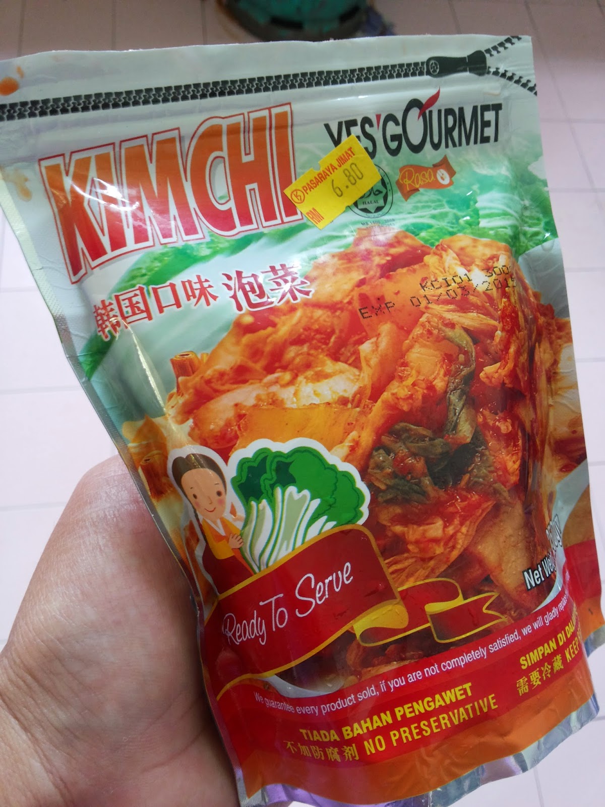 Cerita tentang SEGALA: Kimchi Jjigae "Mee Sedap"