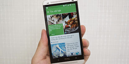 HTC đã cập nhật giao diện Sense 6.0 cho HTC One M7