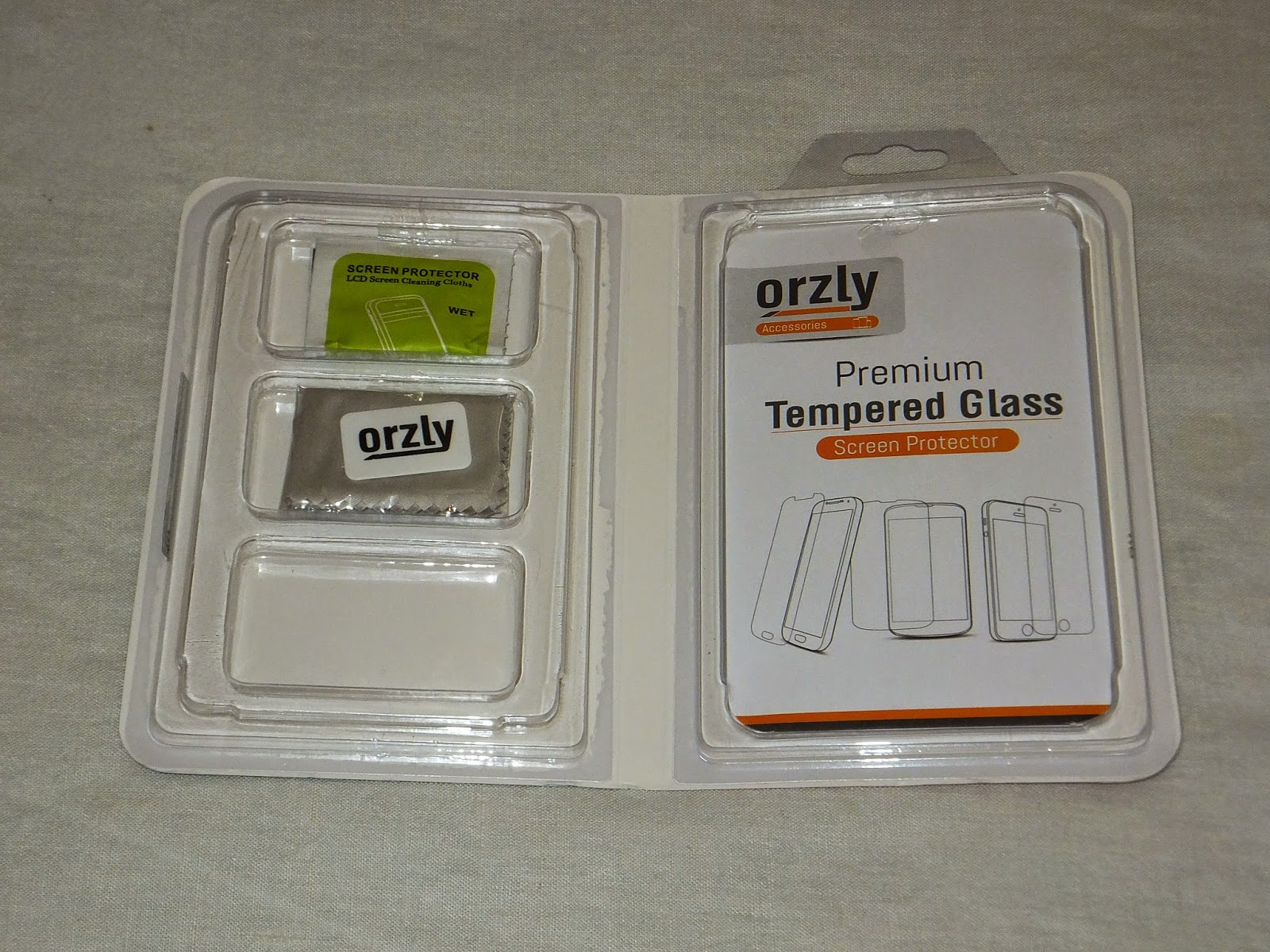 Andrux&me Orzly Premium Tempered Glass Screen Protector