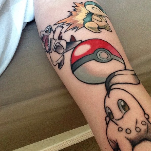 Top Tattoo Art: Pokemon Go Pikachu Monser Design Ideas For Men and Women