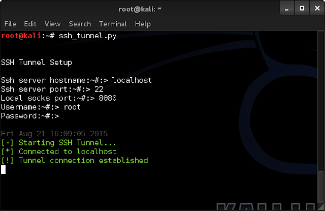 ssh tunnel python ssh tunnel python