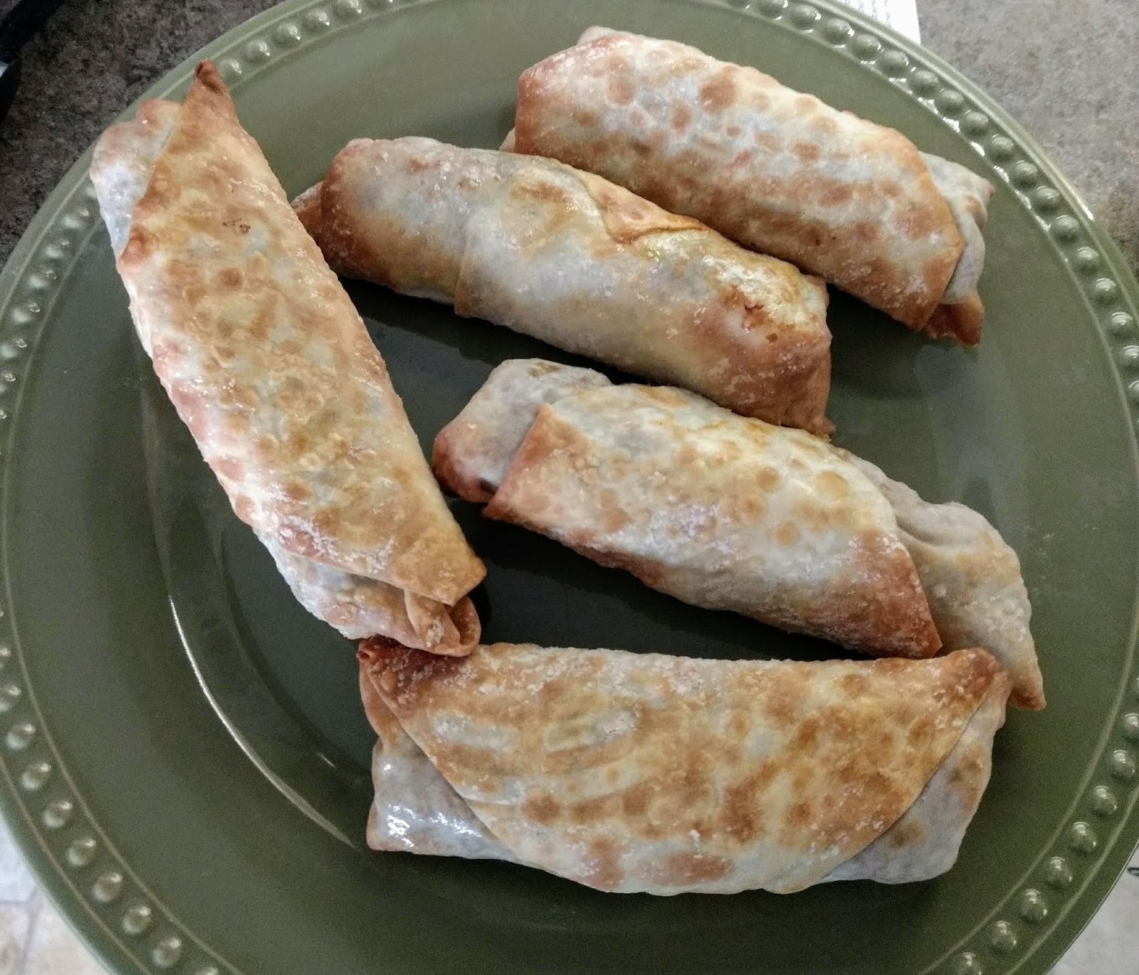 Air Fryer Pork Egg Rolls