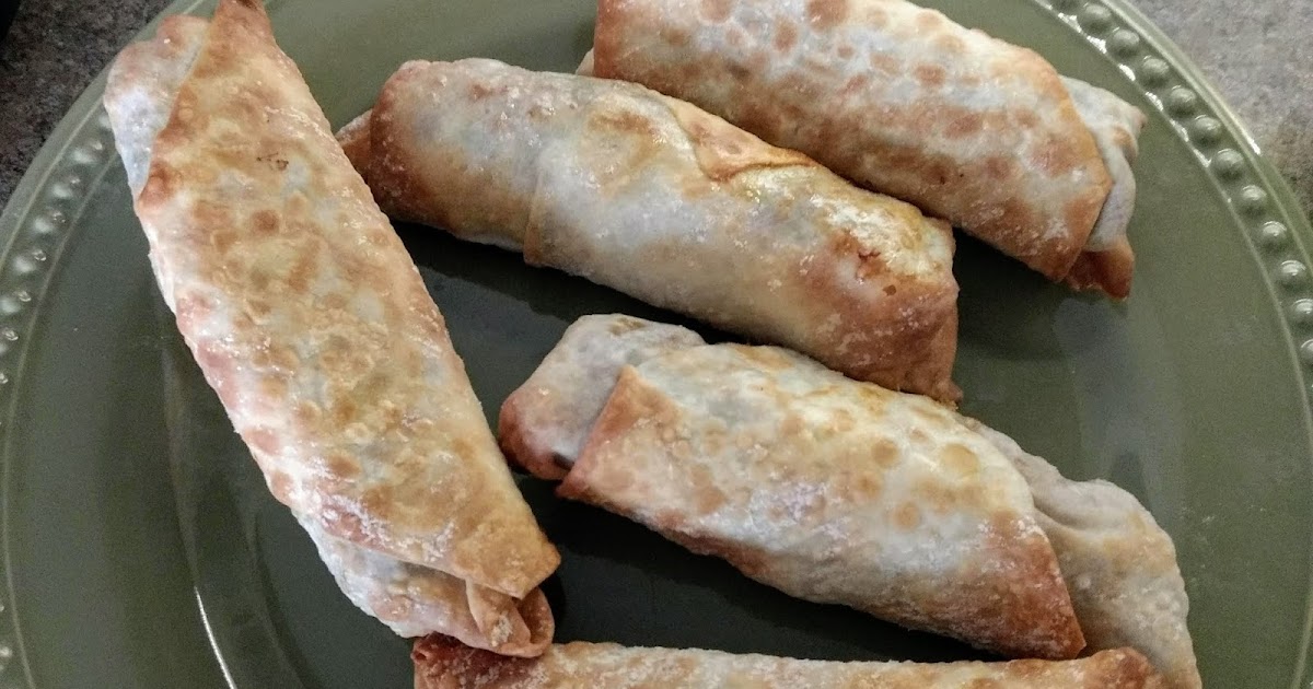 Air Fryer Pork Egg Rolls
