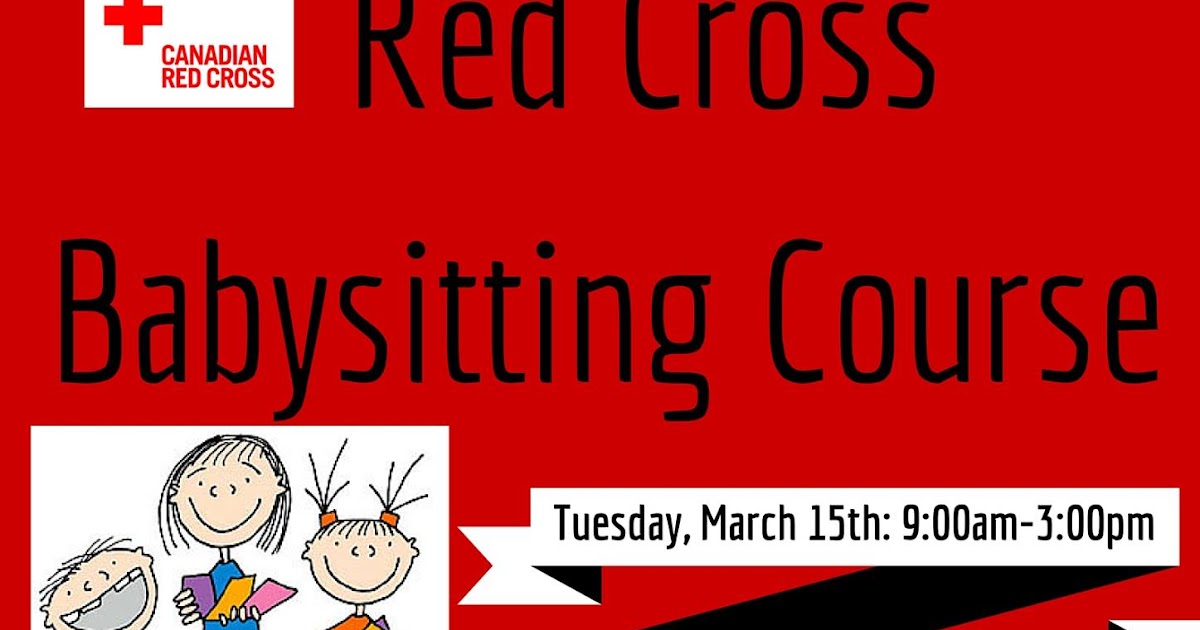 Queens County Community Red Cross Babysitting Course Registration