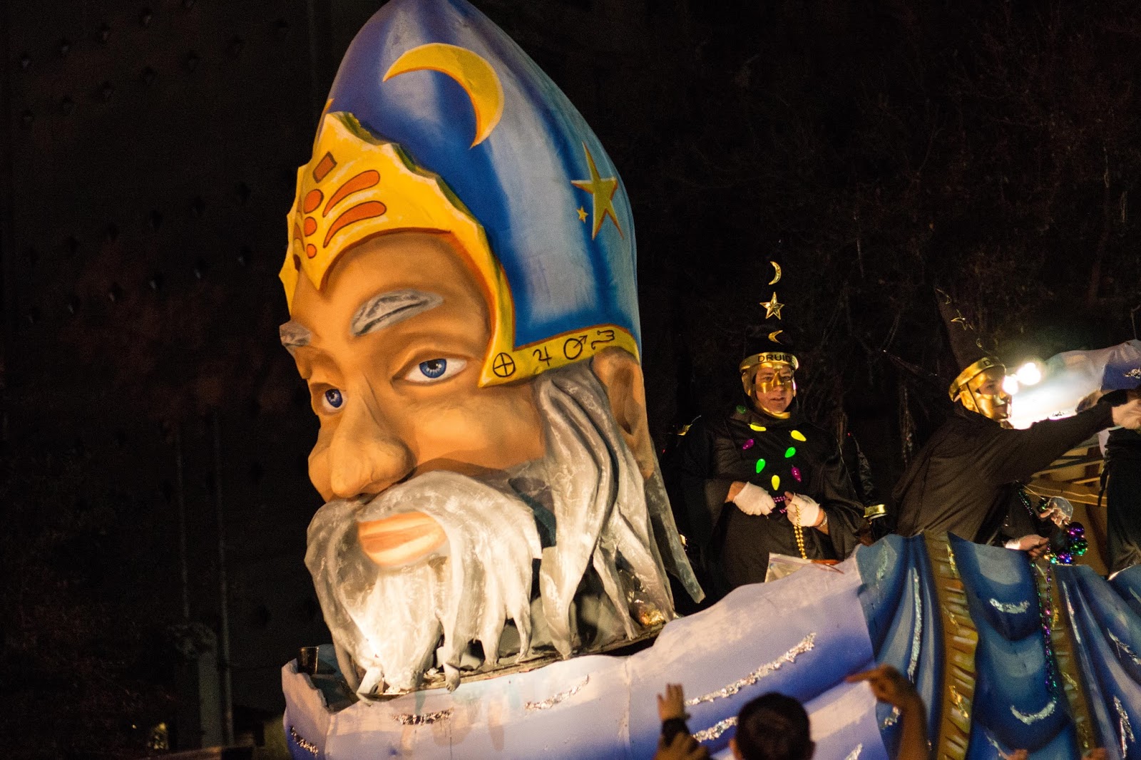 Buffalo and Beyond New Orleans Druids Parade Mascots
