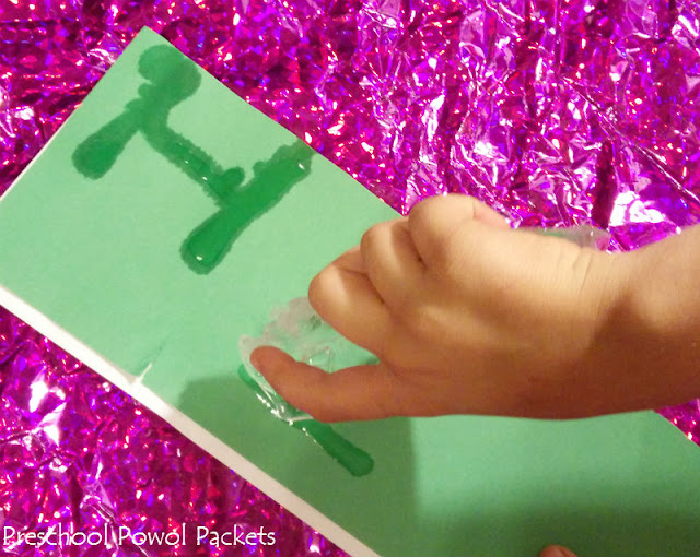 Letter Learning & Spelling With Ice Pens | Preschool Powol Packets