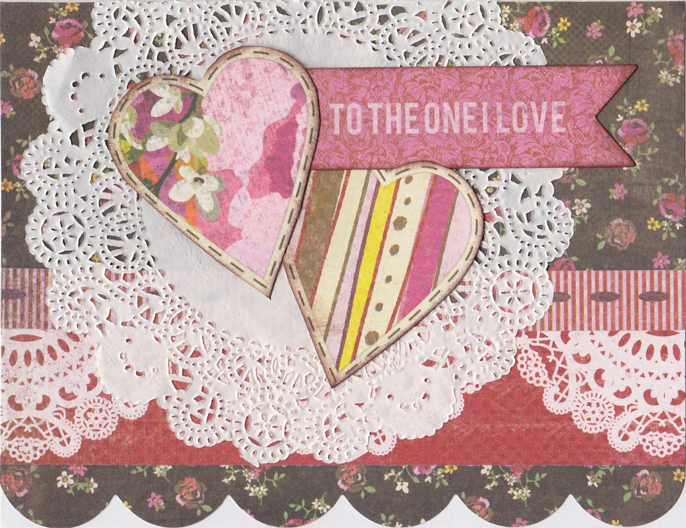 The Original Scrapbook USA Valentine's Card