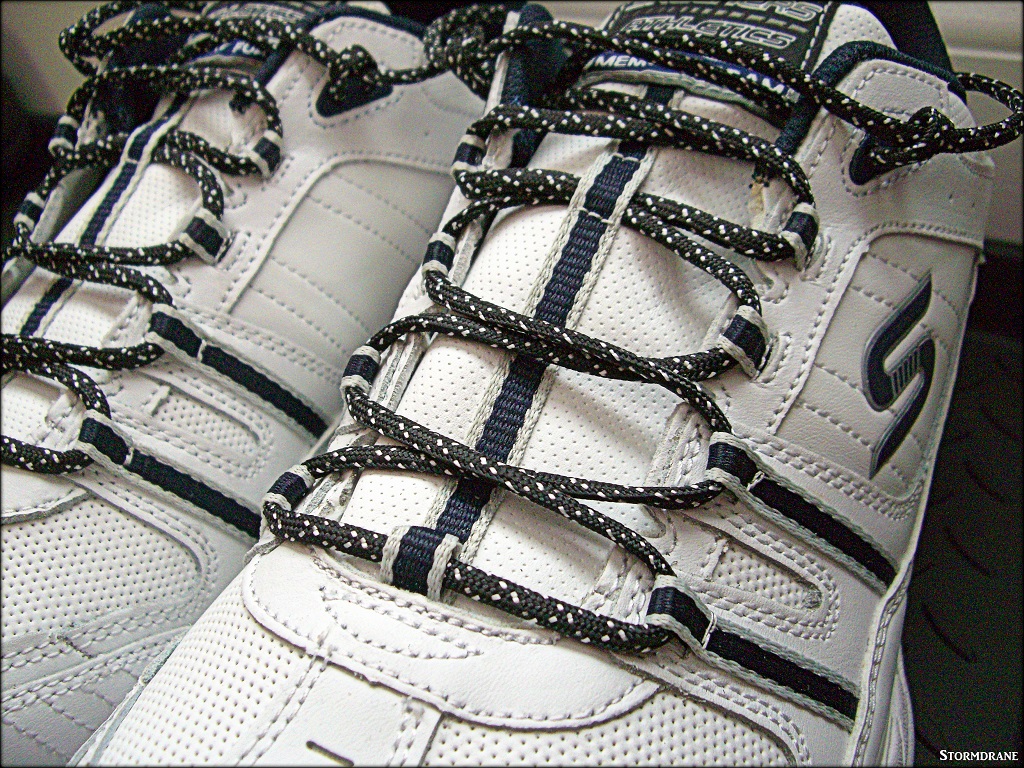Stormdrane's Blog New shoes paracord shoelace upgrade...