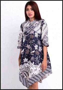 15 Kreasi Baju Batik  Wanita  Gemuk  Busana Kerja Model  