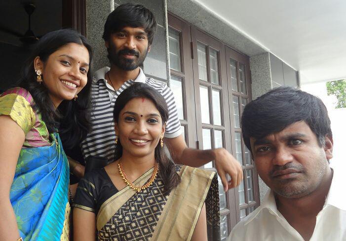 Actor Dhanush Elder Sisters Vimala Geetha & Karthika