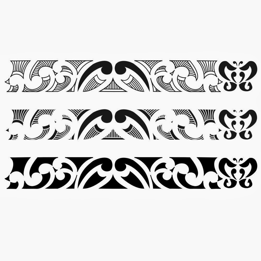 Тату полинезия эскизы браслеты