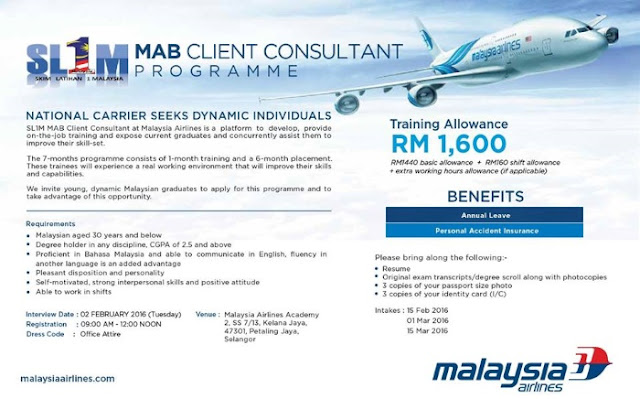 temuduga terbuka malaysia airlines image