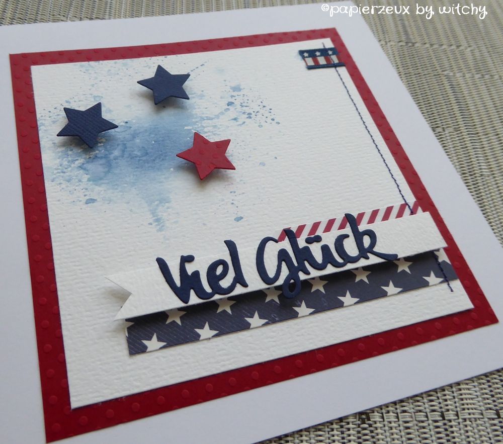 papierzeux: Geburtstagskarten im USA-Style