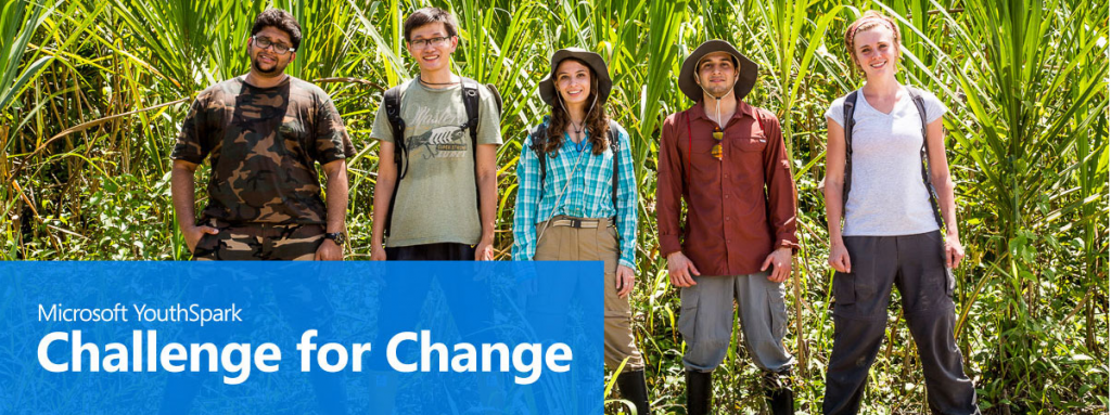 Microsoft YouthSpark Challenge for Change
