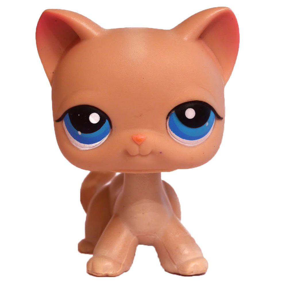 Details about   LPS Littlest Pet Shop 228 Yellow Shorthair Cat Blue Eyes Kitten Special Gift 