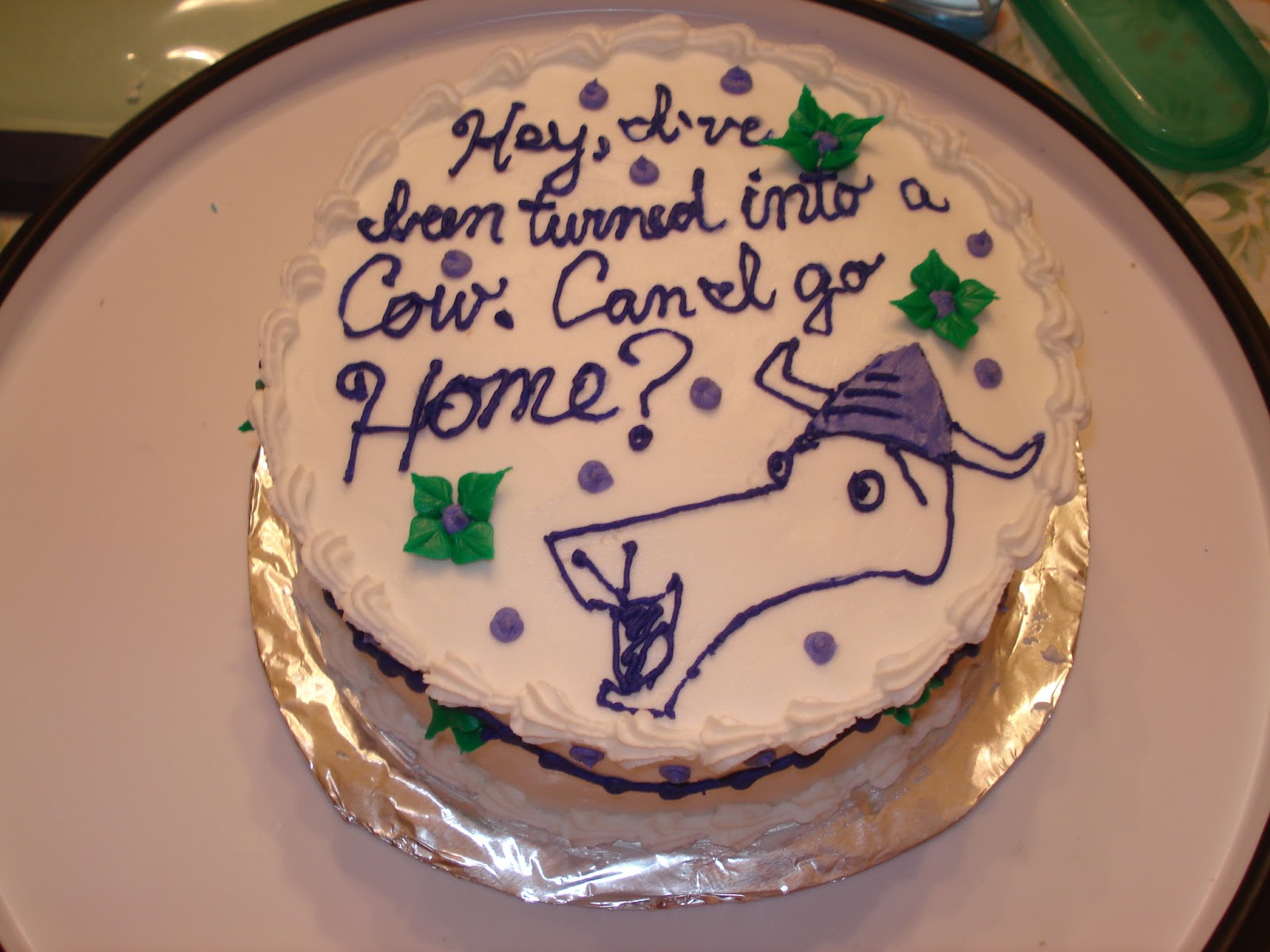 Cinnamon Sprinkles: Hey, I've Been Turned Into a Cow...
