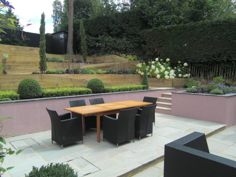 A Life Designing: How to Design a Sloping Garden A Life Designing: How to Design a Sloping Garden on Garden Designs For Sloping Gardens id=17466