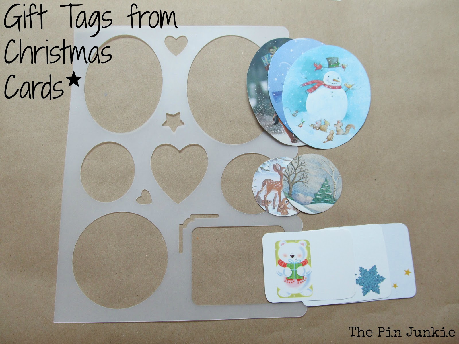 Recycling Old Christmas Cards