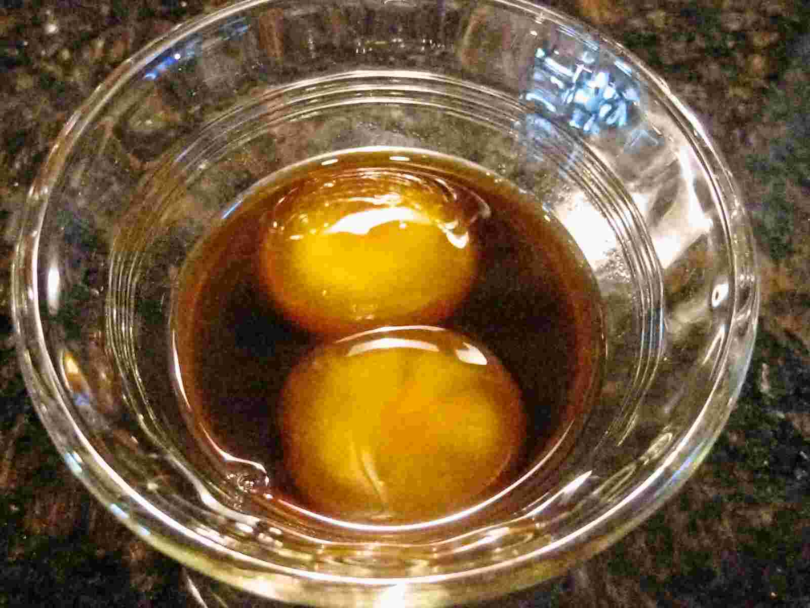 Recipes for Tom Kimi no shoyuzuke / egg yolks in soy sauce