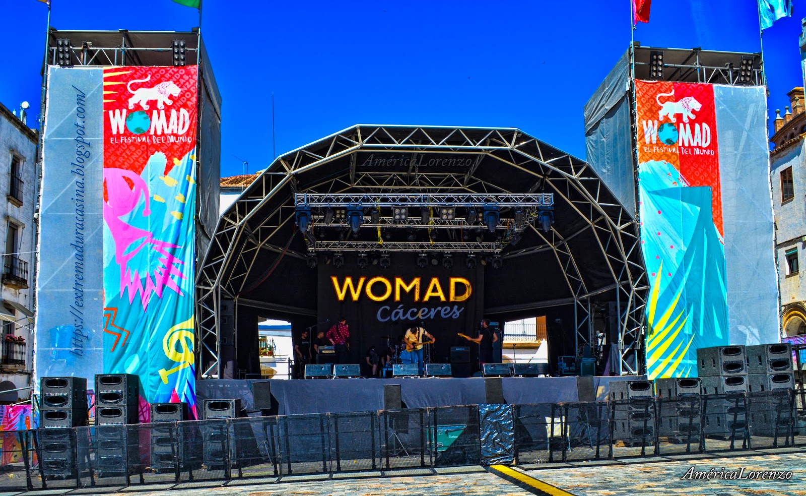 Womad Cáceres "festival del mundo Extremadura