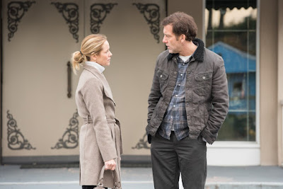 Clive Owen and Maria Bello in The Confirmation