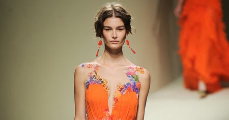Couture Carrie: Haute Orange Dresses
