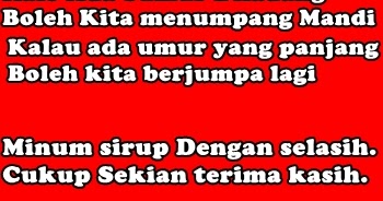 Kumpulan Pantun Penutup Pidato 