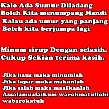 Contoh Pantun Penutup Pidato Lucu Bahasa Sunda