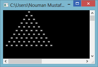 Information: Pyramid Using C++ Programming Language