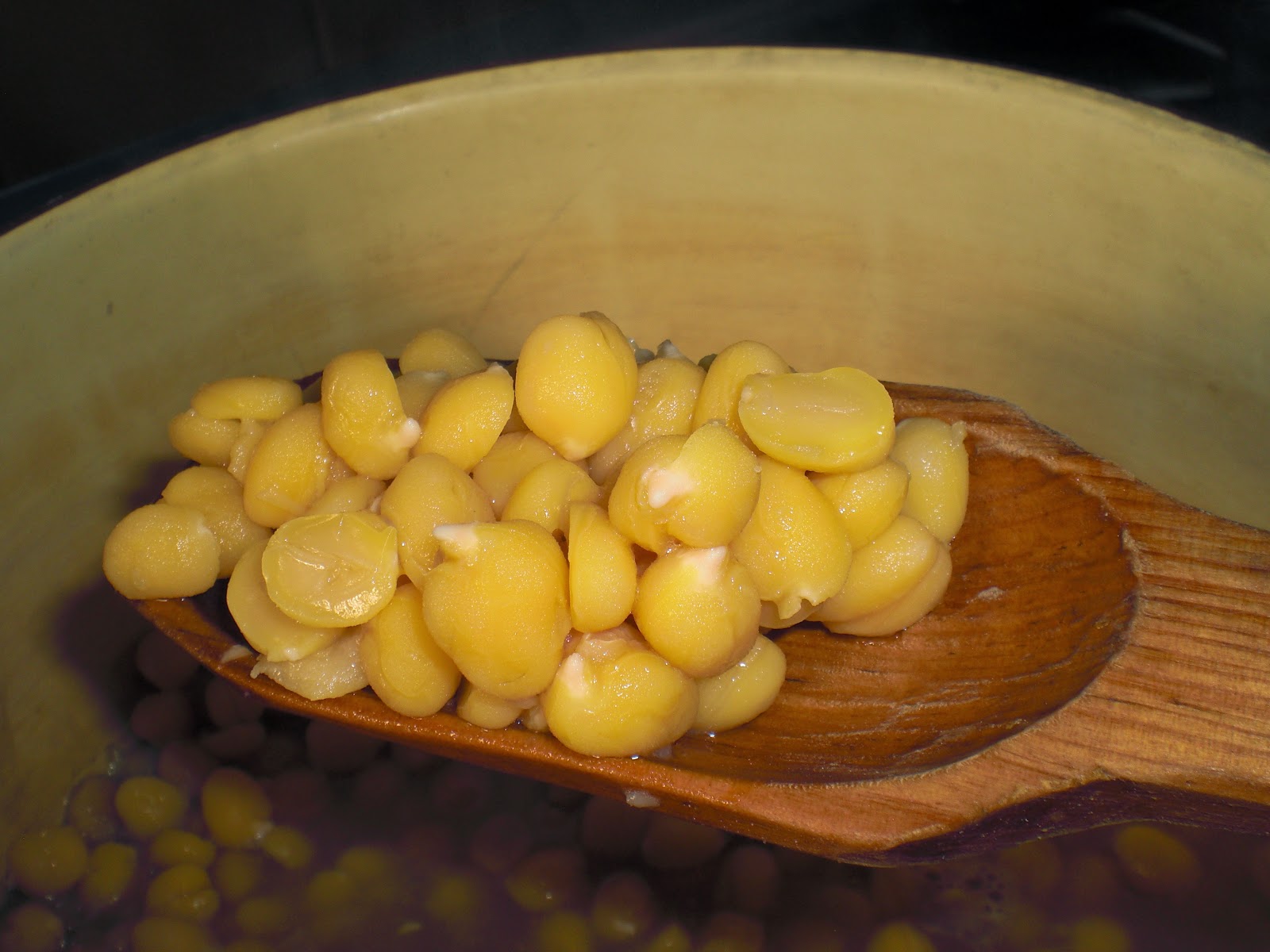 Garbanzo en dulce (Garbanzo en miel)