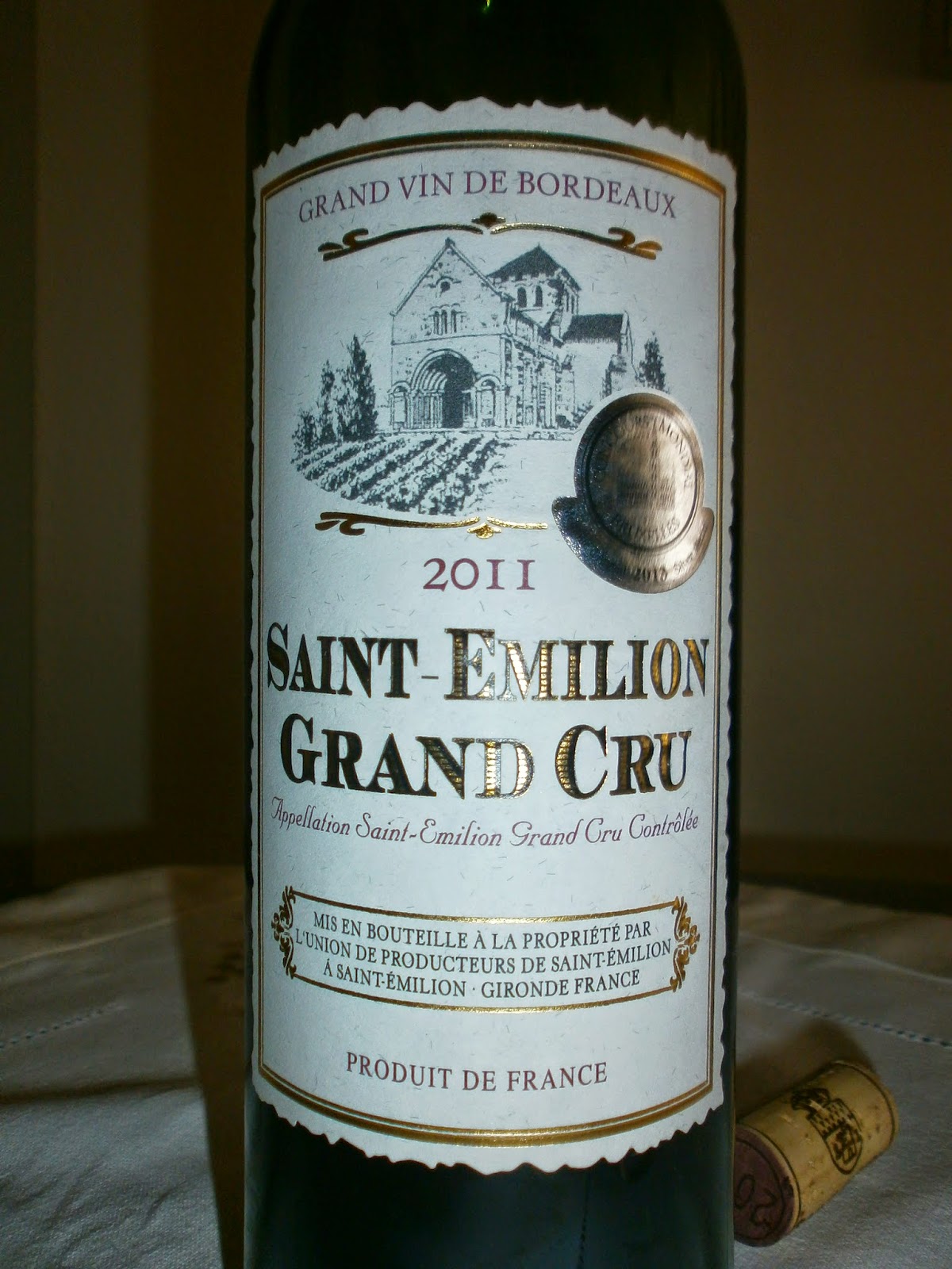 CONSUVINO SAINTÉMILION GRAND CRU 2011