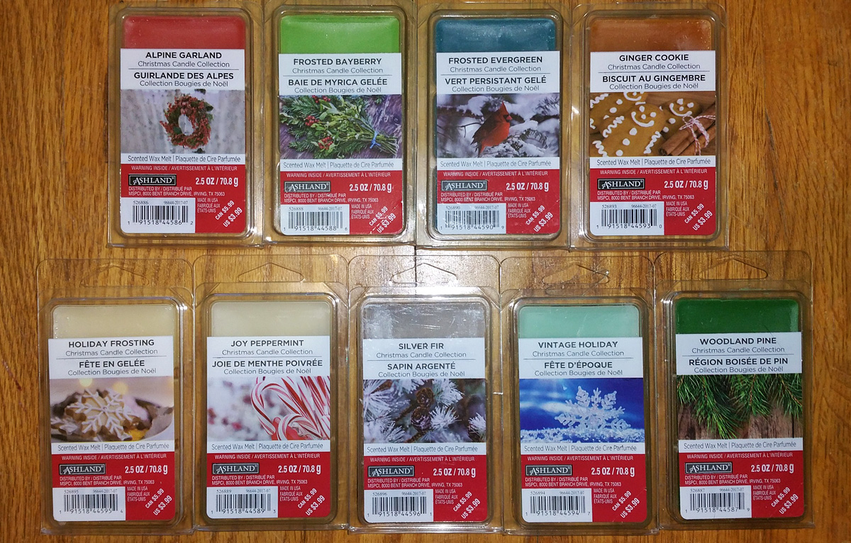 Scented Wax Melt Reviews Ashland Wax Melts Reviews Winter 2017