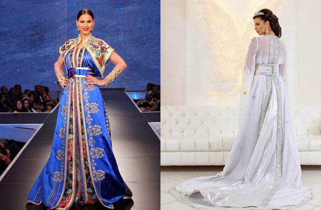 صور قفاطين مغربية للعروس 2016 تصاميم جديدة 