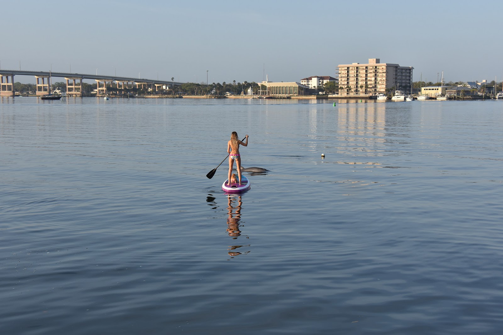 My Oasis...the Inflatable Paddle Board by Body Glove!