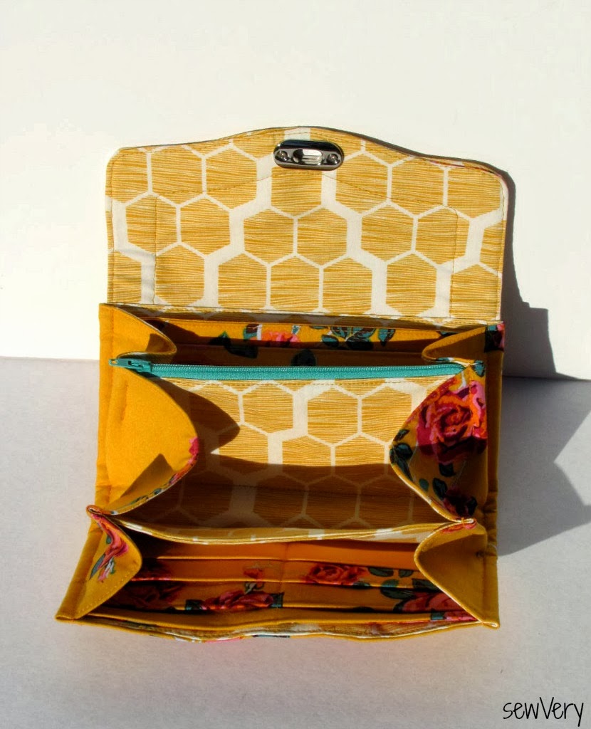 sewVery The Necessary Clutch Wallet x 2