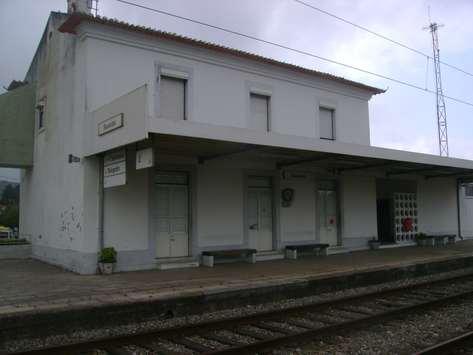 selvagemtexas ESTAÇÃO FERROVIÁRIA DE SOUSELAS!