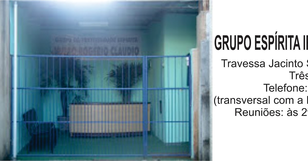 PROGRAMA À LUZ DO ESPIRITISMO Centros Espíritas