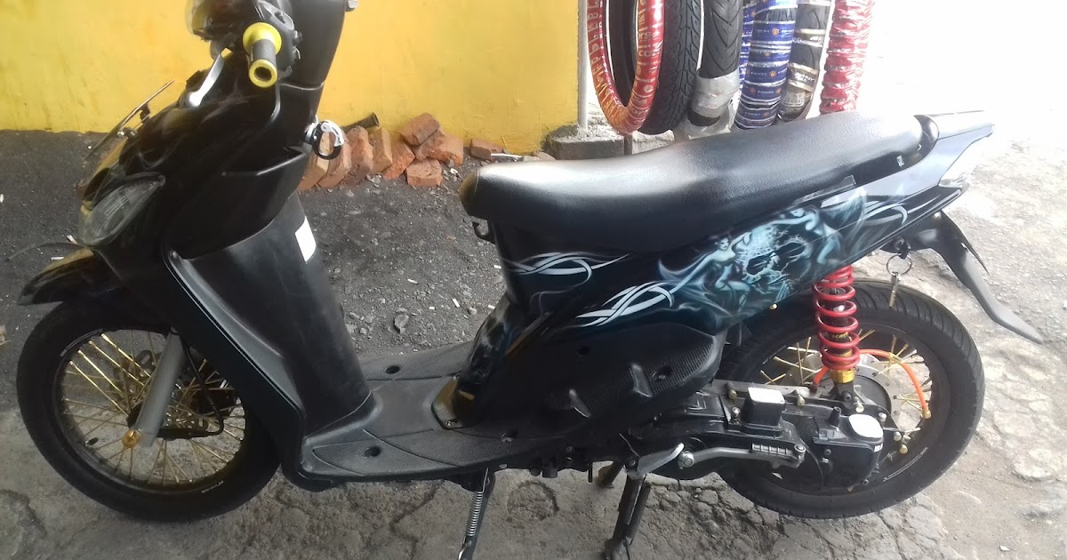 50 Modifikasi Mio Soul Velg 14 Jari Jari Terpopuler