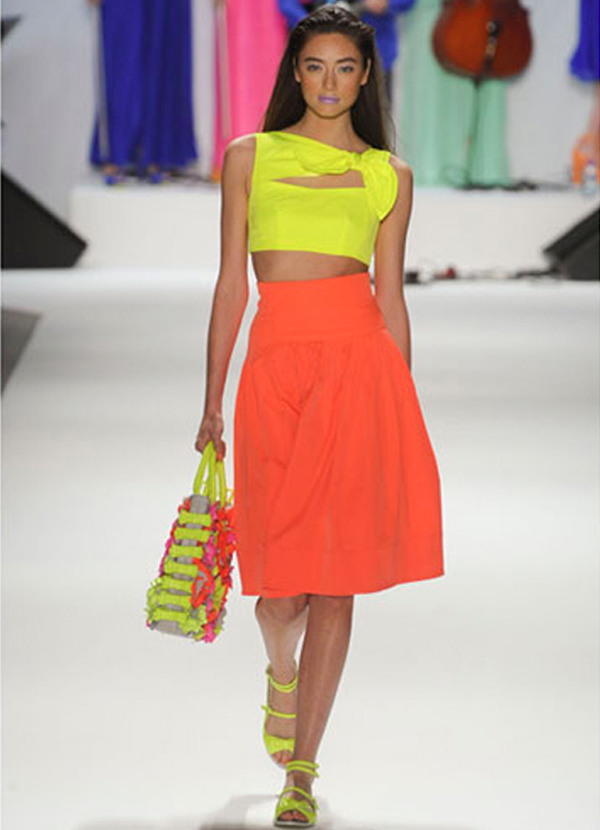 1001 fashion trends Neon Clothing Neon Clothes Neon orange fashion
