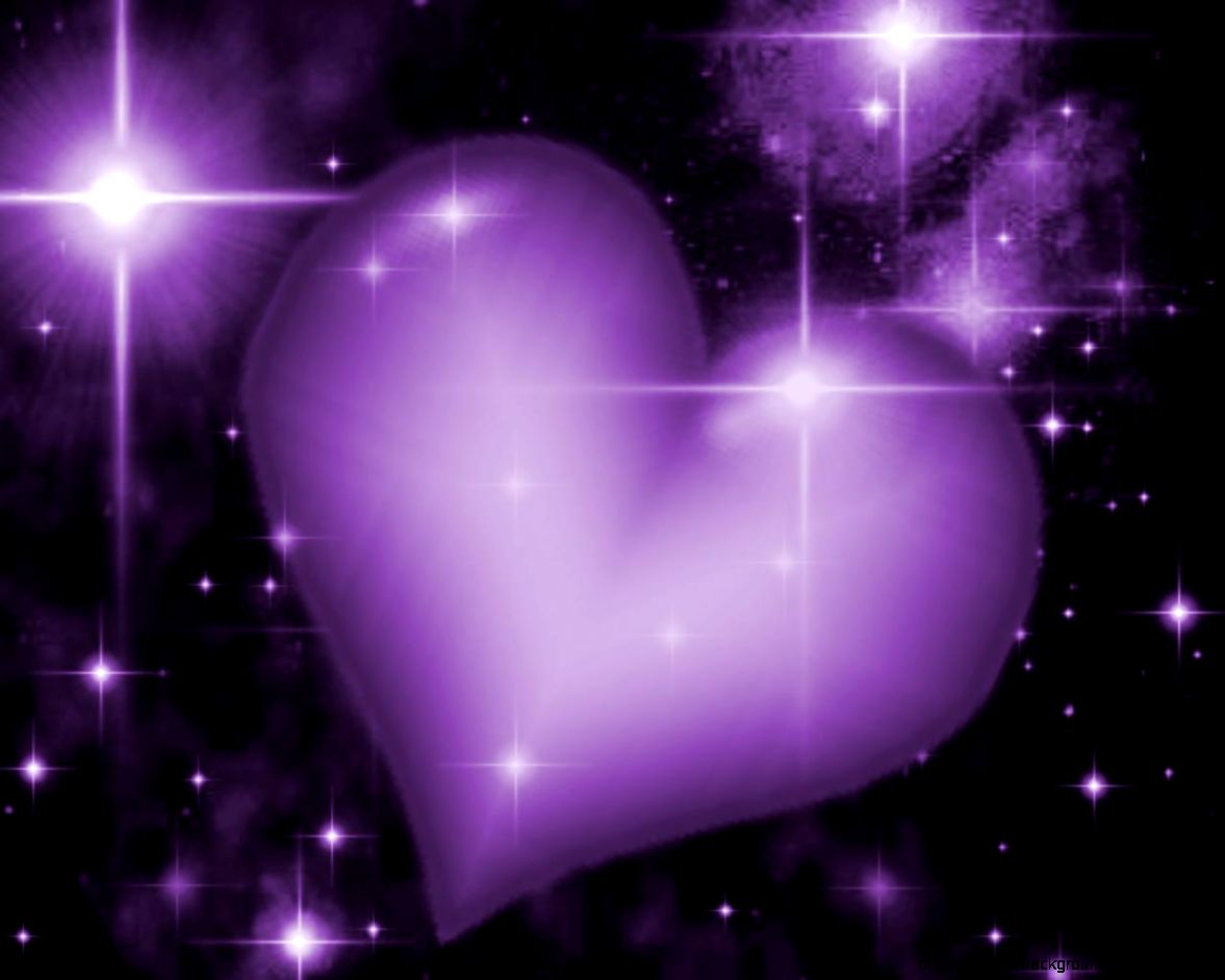 Cute Purple Hearts