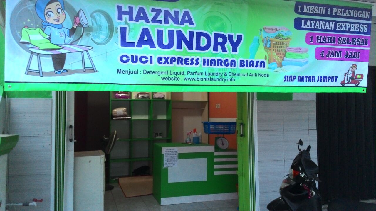 HAZNA LAUNDRY JASA LAUNDRY KILOAN Kami adalah penyedia layanan Jasa