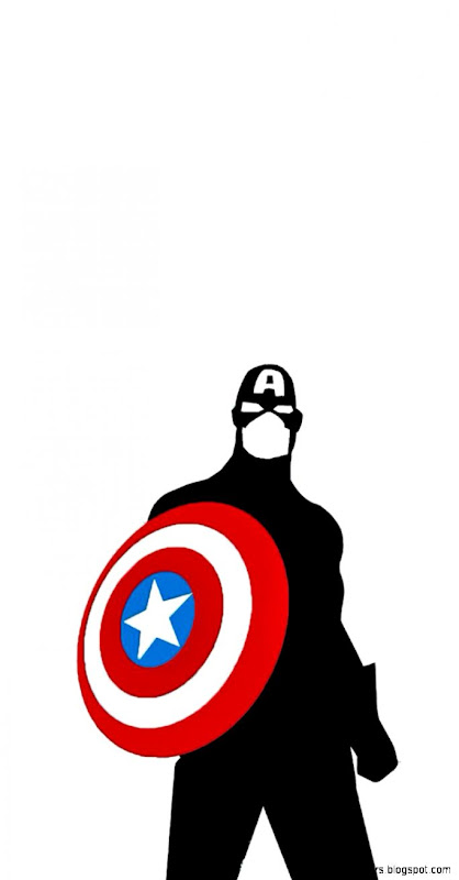 Captain America iphone5 wallpaper  iPhone 5 Wallpapers  Pinterest