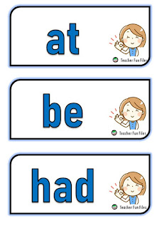 Teacher Fun Files: Basic Sight Words | Flashcards