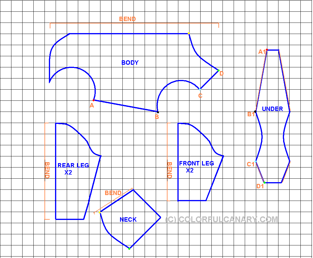 Template Downloadable Free Printable Dog Clothes Patterns