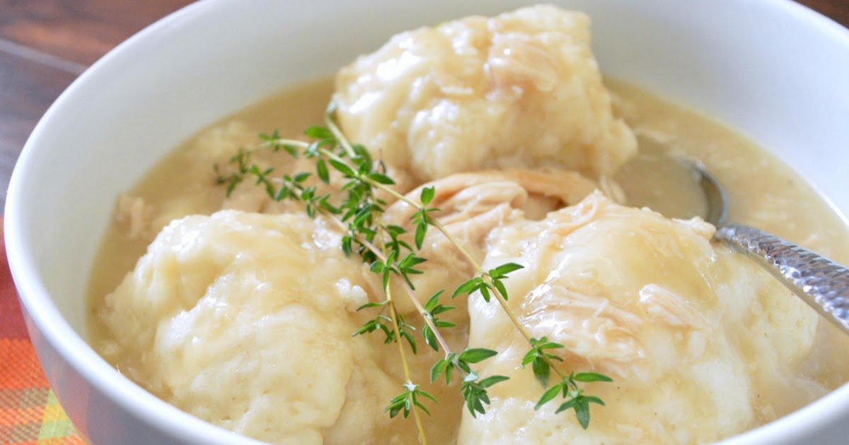 Joyously Domestic Chicken and LighterThanAir Drop Dumplings