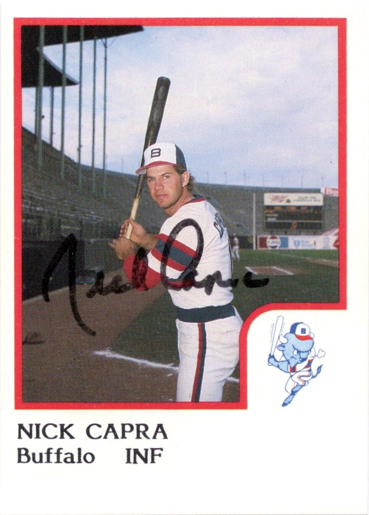 1986 PROCARDS PROJECT NICK CAPRA