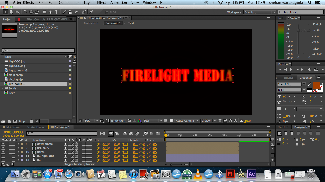 Firelight: December 2012